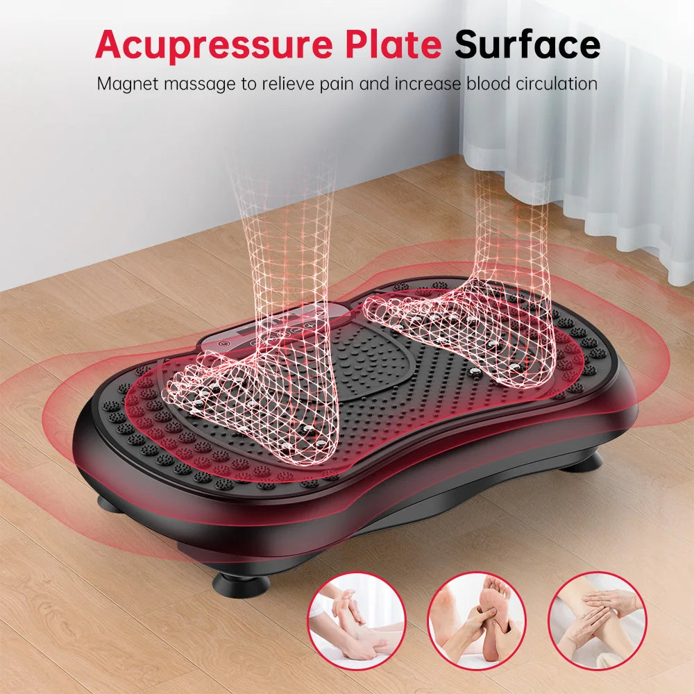 Vibration Plate Fitness Platform – Full-Body Shaker Workout Machine