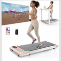Pink Portable Walking Pad Treadmill – 300lb Capacity, Remote & LED Display