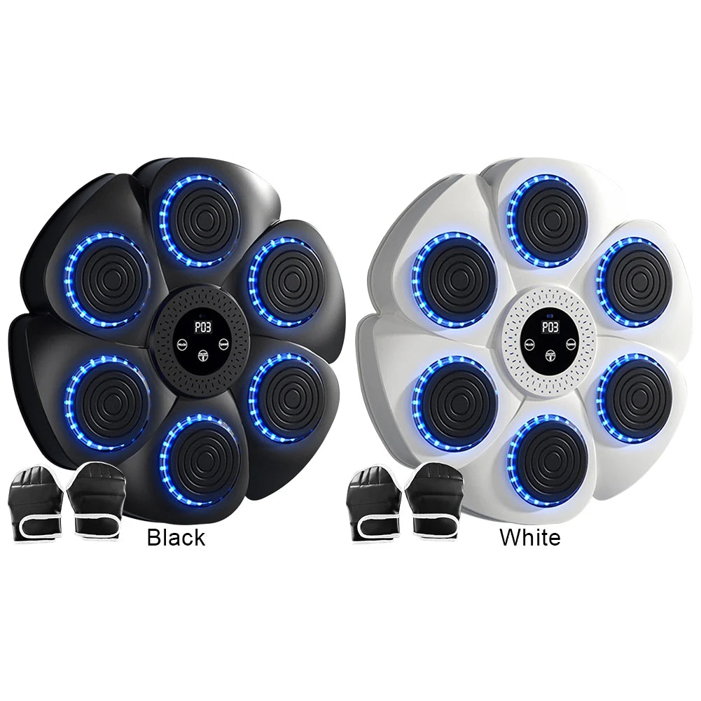 Wall-Mounted Music Boxing Reaction Target with RGB Lights