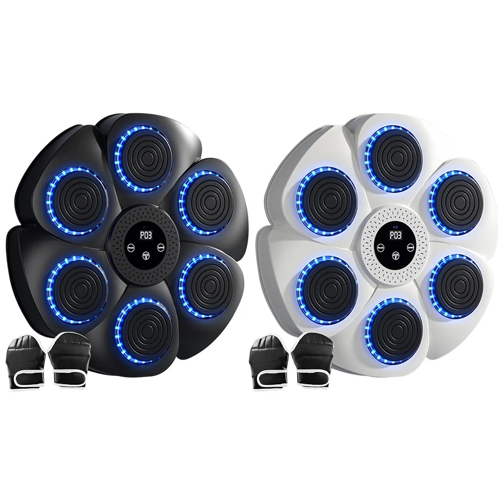 Wall-Mounted Music Boxing Reaction Target with RGB Lights