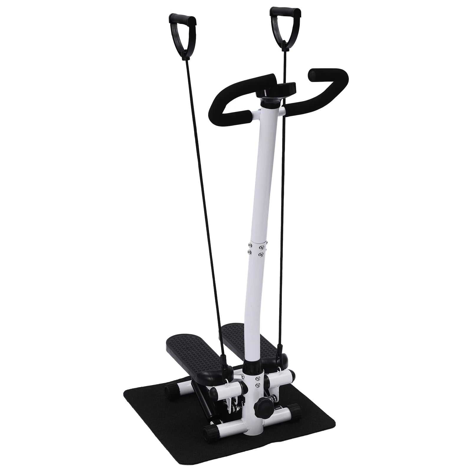 Home Fitness Stepper with Handlebars