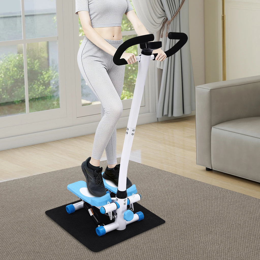 Home Fitness Stepper with Handlebars