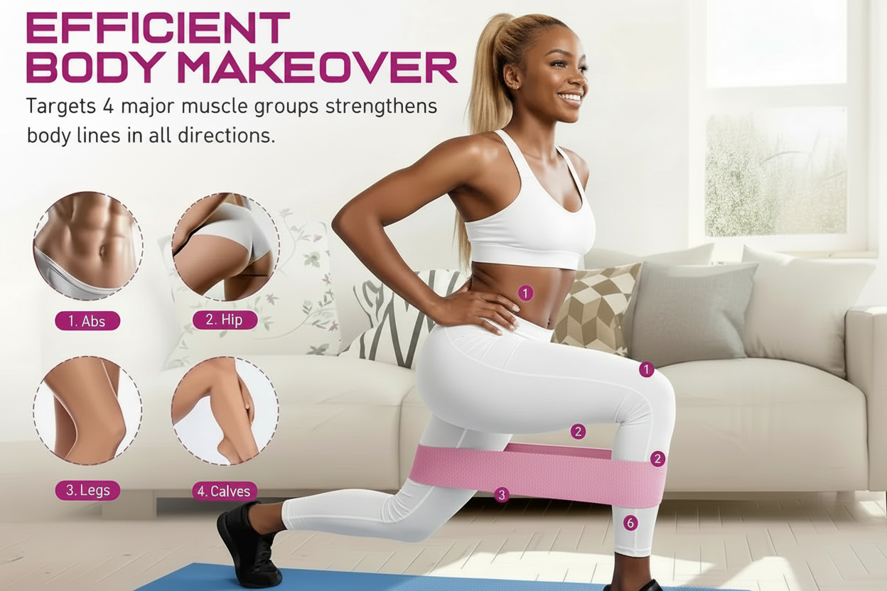 5-Piece Pilates & Yoga Home Workout Set