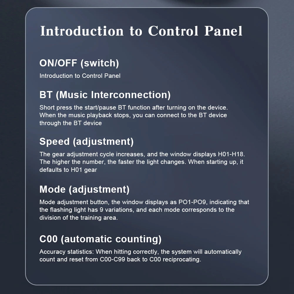 Wall-Mounted Music Boxing Reaction Target with RGB Lights